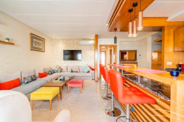 Appart 100 M2 Haut Standing En Bord De Mer Casablanca Exteriör bild