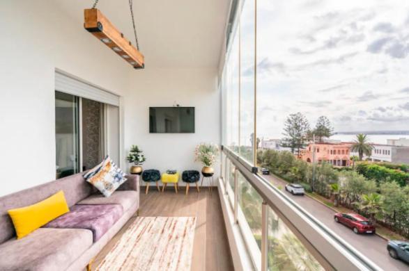 Appart 100 M2 Haut Standing En Bord De Mer Casablanca Exteriör bild